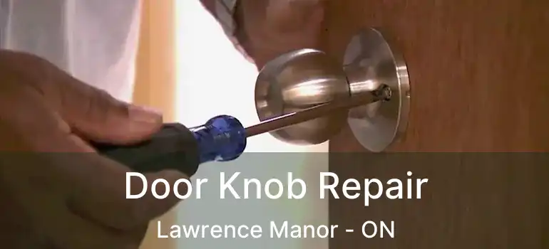  Door Knob Repair Lawrence Manor - ON