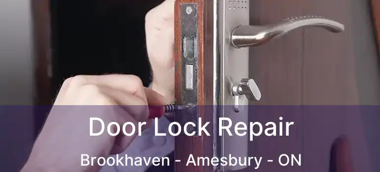  Door Lock Repair Brookhaven - Amesbury - ON