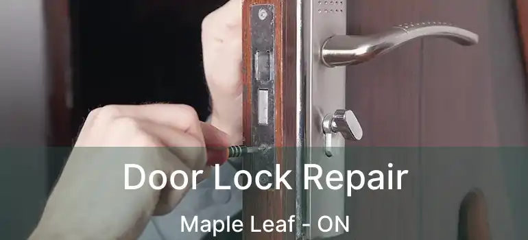  Door Lock Repair Maple Leaf - ON