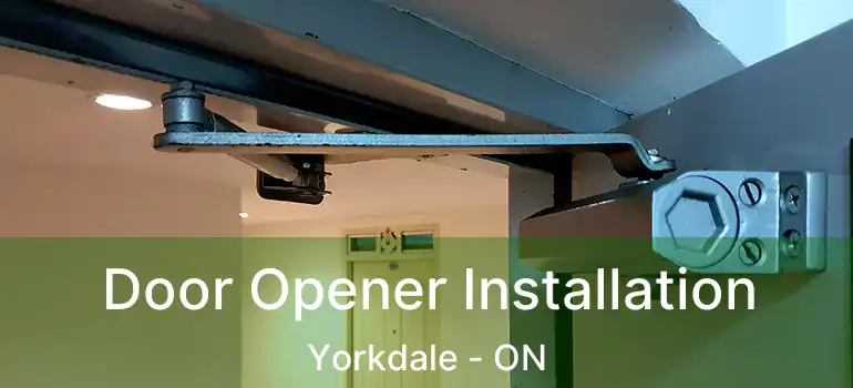  Door Opener Installation Yorkdale - ON