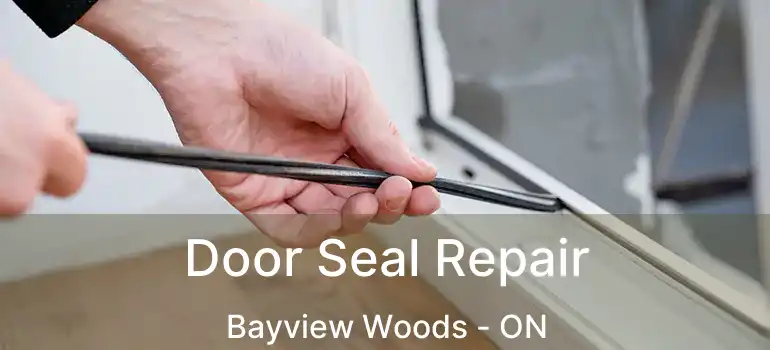  Door Seal Repair Bayview Woods - ON