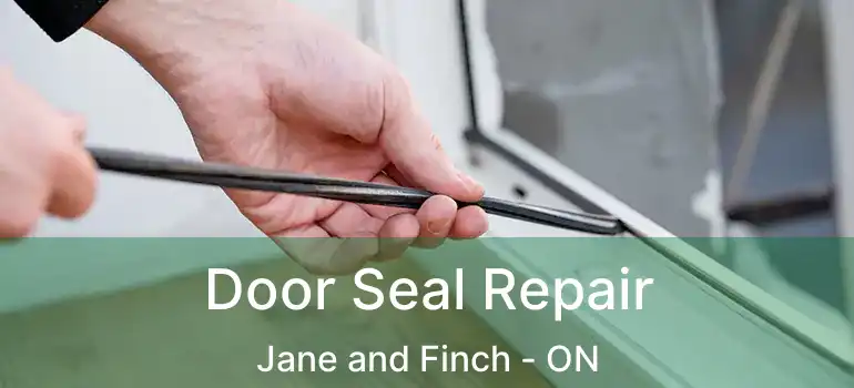  Door Seal Repair Jane and Finch - ON