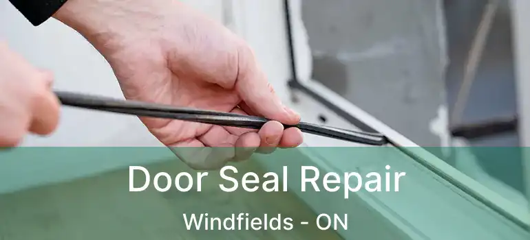  Door Seal Repair Windfields - ON