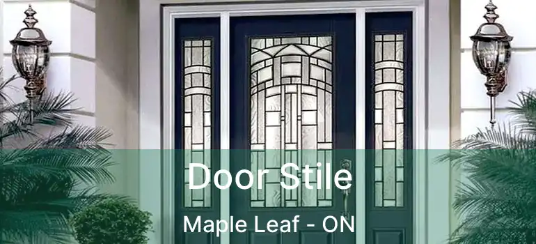  Door Stile Maple Leaf - ON