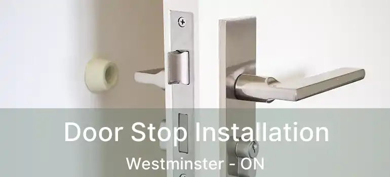  Door Stop Installation Westminster - ON