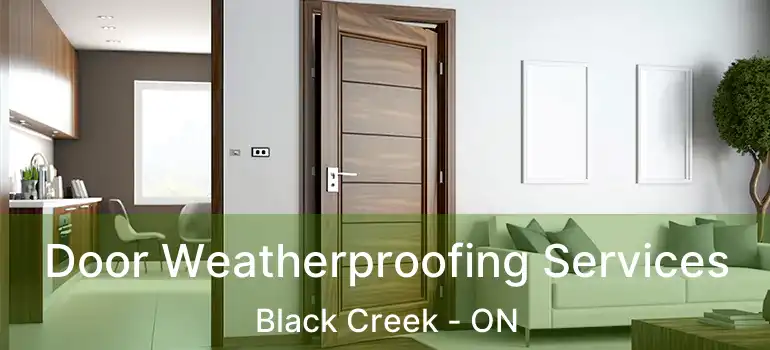  Door Weatherproofing Services Black Creek - ON