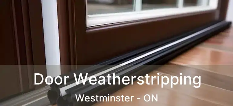  Door Weatherstripping Westminster - ON