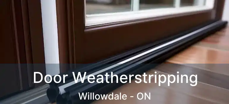  Door Weatherstripping Willowdale - ON