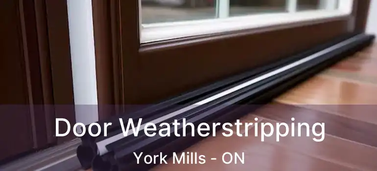  Door Weatherstripping York Mills - ON