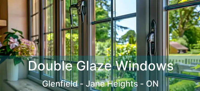  Double Glaze Windows Glenfield - Jane Heights - ON