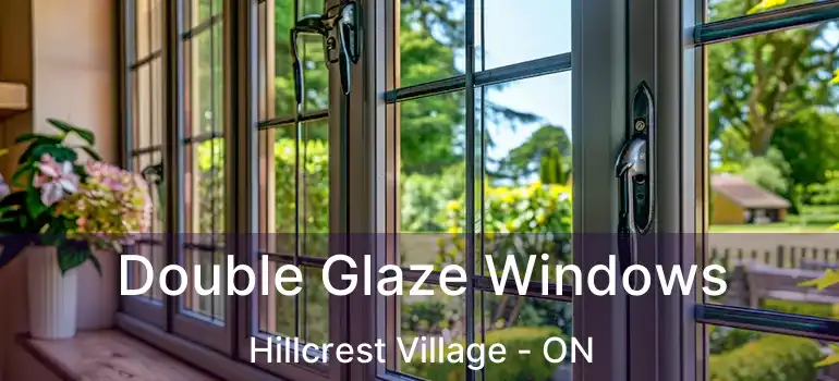  Double Glaze Windows Hillcrest Village - ON
