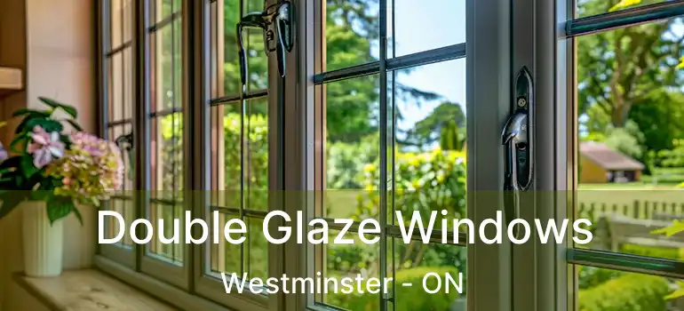  Double Glaze Windows Westminster - ON