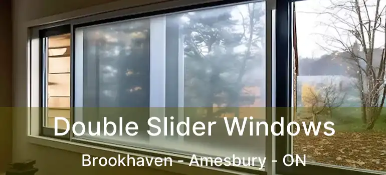  Double Slider Windows Brookhaven - Amesbury - ON