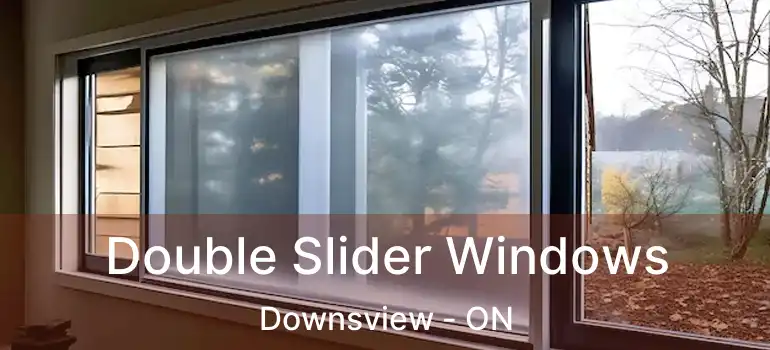  Double Slider Windows Downsview - ON