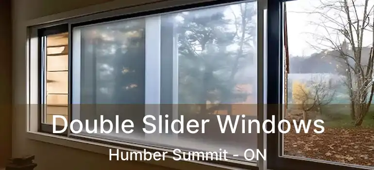  Double Slider Windows Humber Summit - ON