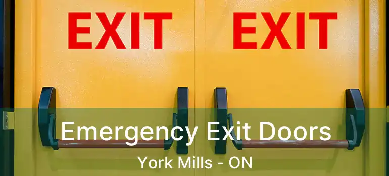  Emergency Exit Doors York Mills - ON