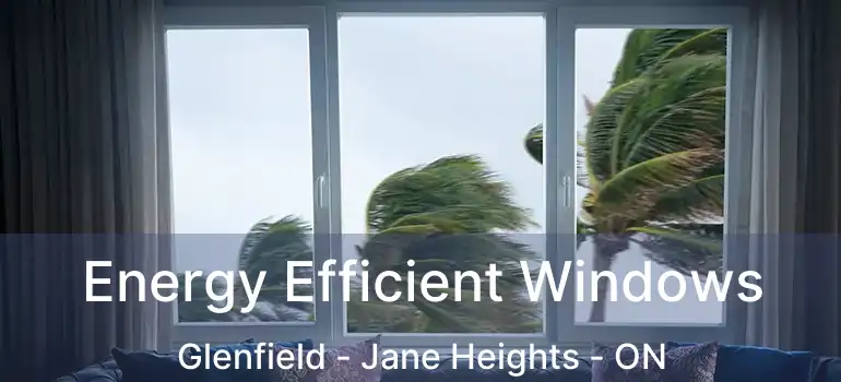  Energy Efficient Windows Glenfield - Jane Heights - ON