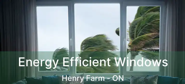  Energy Efficient Windows Henry Farm - ON