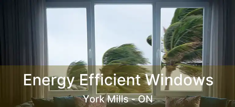  Energy Efficient Windows York Mills - ON