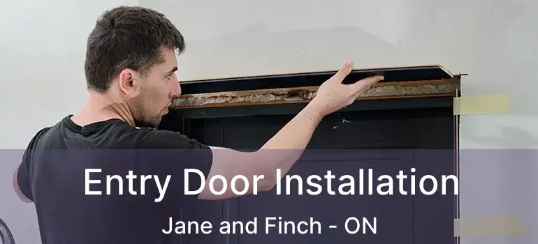  Entry Door Installation Jane and Finch - ON