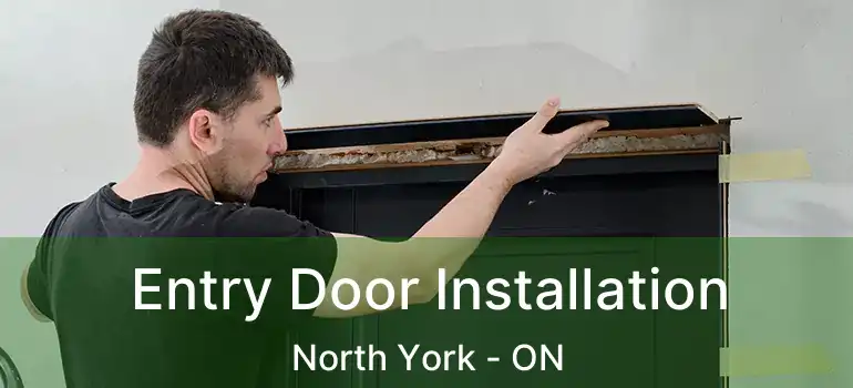  Entry Door Installation North York - ON