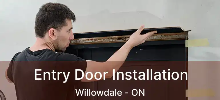  Entry Door Installation Willowdale - ON