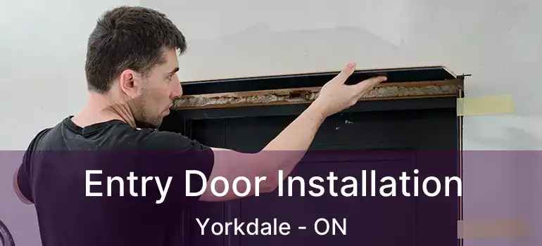  Entry Door Installation Yorkdale - ON