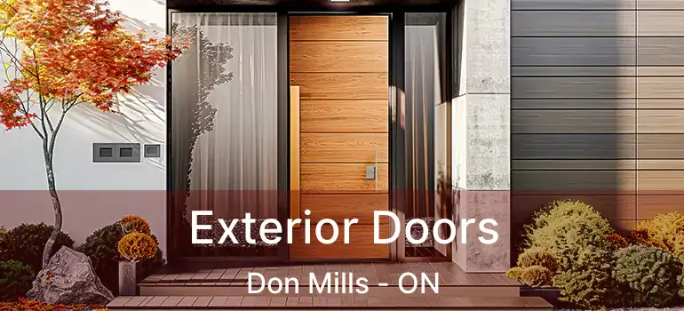  Exterior Doors Don Mills - ON