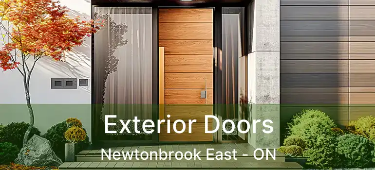  Exterior Doors Newtonbrook East - ON