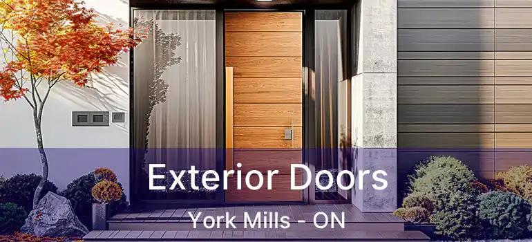 Exterior Doors York Mills - ON
