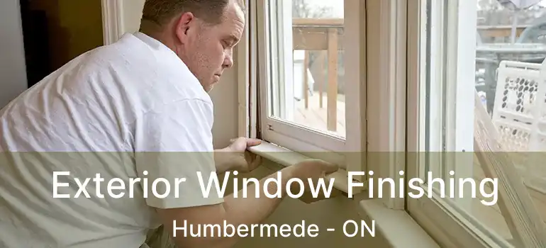  Exterior Window Finishing Humbermede - ON