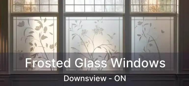  Frosted Glass Windows Downsview - ON