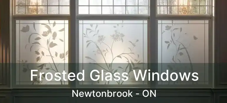 Frosted Glass Windows Newtonbrook - ON