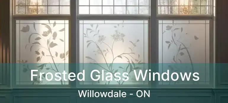  Frosted Glass Windows Willowdale - ON