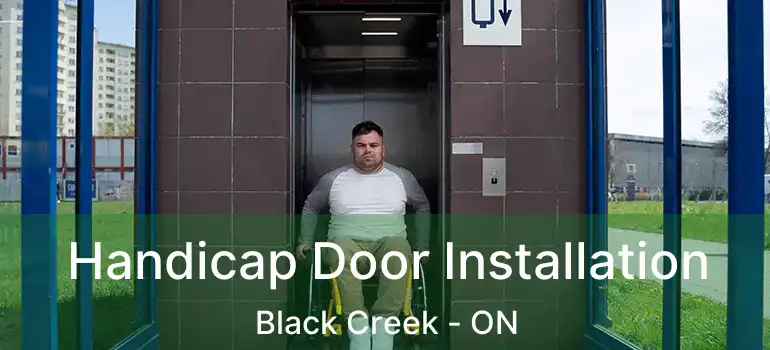  Handicap Door Installation Black Creek - ON