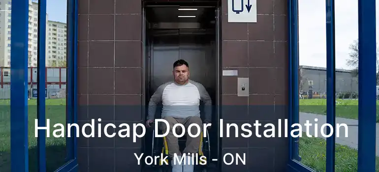  Handicap Door Installation York Mills - ON