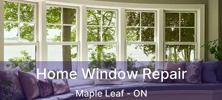  Home Window Repair Maple Leaf - ON