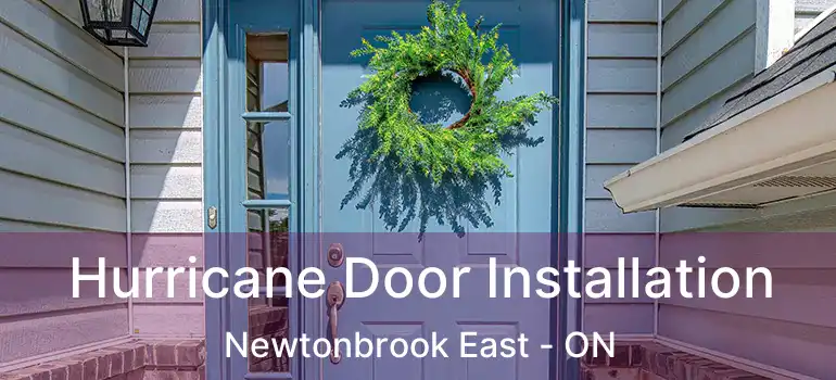  Hurricane Door Installation Newtonbrook East - ON