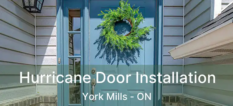  Hurricane Door Installation York Mills - ON