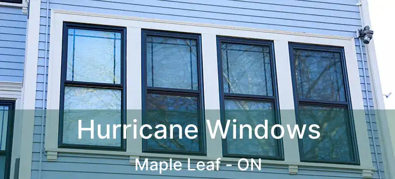  Hurricane Windows Maple Leaf - ON