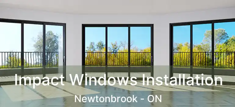  Impact Windows Installation Newtonbrook - ON