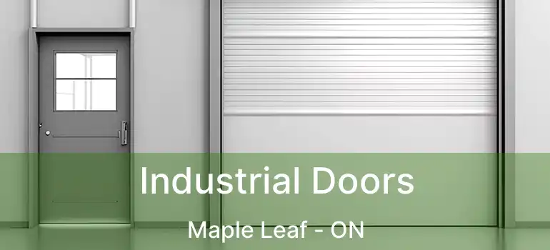 Industrial Doors Maple Leaf - ON