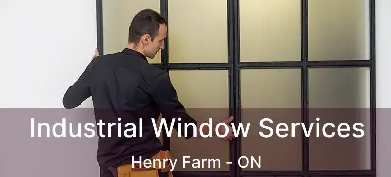  Industrial Window Services Henry Farm - ON