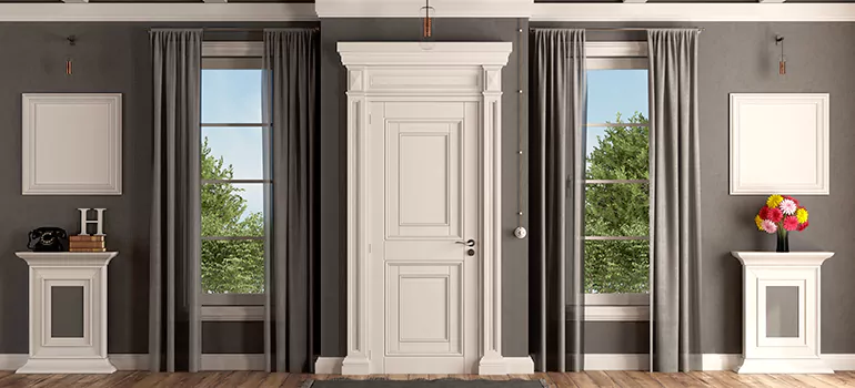Removable Center Door Mullion in North York, Ontario