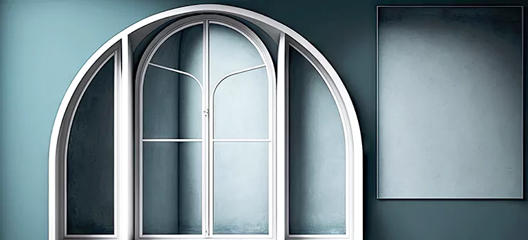 Quarter Arch Window Customization in Windfields, Ontario