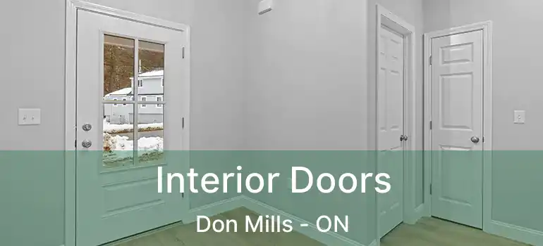 Interior Doors Don Mills - ON