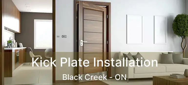  Kick Plate Installation Black Creek - ON