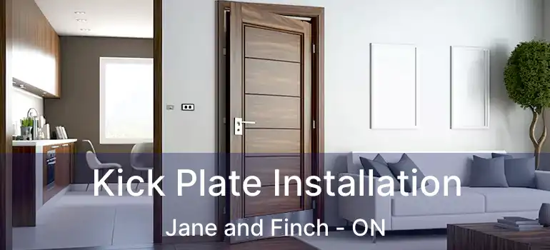  Kick Plate Installation Jane and Finch - ON
