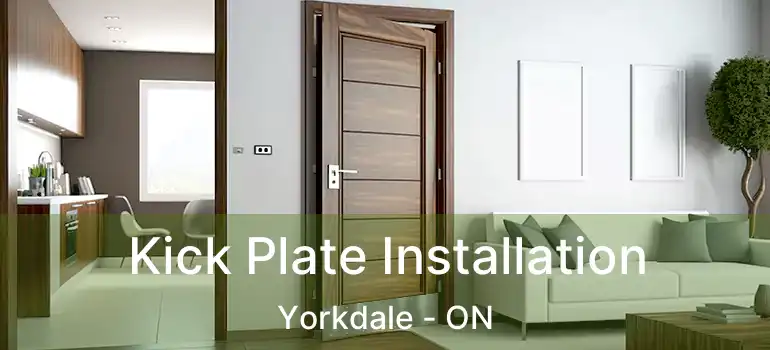  Kick Plate Installation Yorkdale - ON