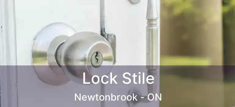  Lock Stile Newtonbrook - ON